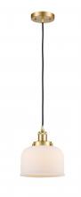 Innovations Lighting 916-1P-SG-G71 - Bell - 1 Light - 8 inch - Satin Gold - Cord hung - Mini Pendant