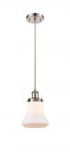 Innovations Lighting 916-1P-SN-G191 - Bellmont - 1 Light - 6 inch - Brushed Satin Nickel - Cord hung - Mini Pendant