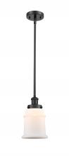 Innovations Lighting 916-1S-BK-G181 - Canton - 1 Light - 6 inch - Matte Black - Mini Pendant