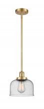 Innovations Lighting 916-1S-SG-G74 - Bell - 1 Light - 8 inch - Satin Gold - Mini Pendant