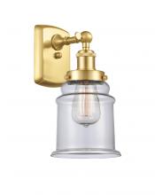 Innovations Lighting 916-1W-SG-G182 - Canton - 1 Light - 6 inch - Satin Gold - Sconce