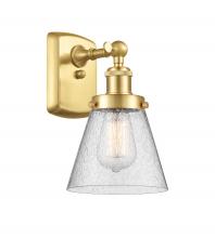 Innovations Lighting 916-1W-SG-G64 - Cone - 1 Light - 6 inch - Satin Gold - Sconce