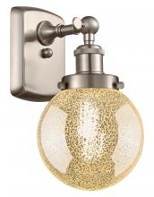 Innovations Lighting 916-1W-SN-G208-6 - Beacon - 1 Light - 6 inch - Brushed Satin Nickel - Sconce