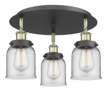 Innovations Lighting 916-3C-BAB-G52 - Edison - 3 Light - 17 inch - Black Antique Brass - Semi-Flush Mount