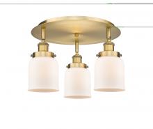 Innovations Lighting 916-3C-BB-G51 - Cone - 3 Light - 17 inch - Brushed Brass - Semi-Flush Mount