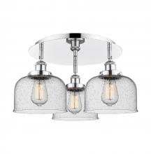 Innovations Lighting 916-3C-PC-G74 - Cone - 3 Light - 20 inch - Polished Chrome - Semi-Flush Mount