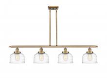 Innovations Lighting 916-4I-BB-G713 - Bell - 4 Light - 48 inch - Brushed Brass - Stem Hung - Island Light