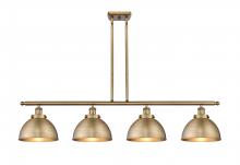 Innovations Lighting 916-4I-BB-MFD-10-BB - Derby - 4 Light - 48 inch - Brushed Brass - Stem Hung - Island Light