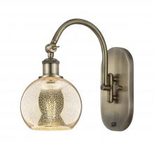 Innovations Lighting 918-1W-AB-G128-6 - Athens - 1 Light - 6 inch - Antique Brass - Sconce