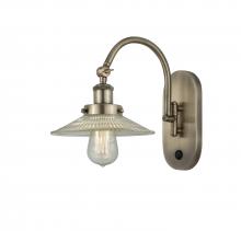 Innovations Lighting 918-1W-AB-G2 - Halophane - 1 Light - 9 inch - Antique Brass - Adjustable Swing Arm