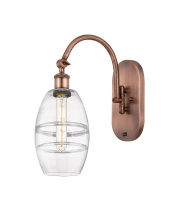 Innovations Lighting 918-1W-AC-G557-6CL - Vaz - 1 Light - 6 inch - Antique Copper - Adjustable - Sconce