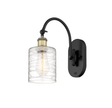 Innovations Lighting 918-1W-BAB-G1113 - Cobbleskill - 1 Light - 5 inch - Black Antique Brass - Sconce