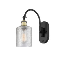 Innovations Lighting 918-1W-BAB-G112 - Cobbleskill - 1 Light - 5 inch - Black Antique Brass - Sconce