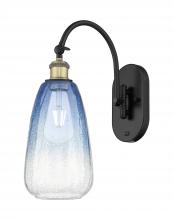 Innovations Lighting 918-1W-BAB-G480-6SB - Brookhaven Almond - 1 Light - 6 inch - Black Antique Brass - Sconce