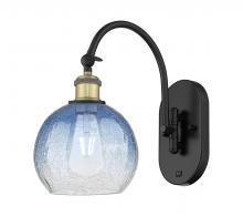 Innovations Lighting 918-1W-BAB-G483-8SB - Brookhaven Globe - 1 Light - 8 inch - Black Antique Brass - Sconce