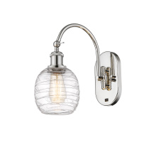 Innovations Lighting 918-1W-PN-G1013 - Belfast - 1 Light - 6 inch - Polished Nickel - Sconce
