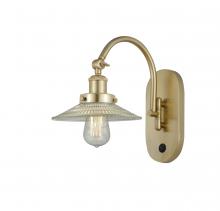 Innovations Lighting 918-1W-SG-G2 - Halophane - 1 Light - 9 inch - Satin Gold - Adjustable Swing Arm