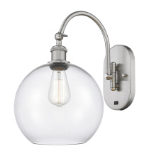 Innovations Lighting 918-1W-SN-G122-10 - Athens - 1 Light - 10 inch - Brushed Satin Nickel - Adjustable - Sconce