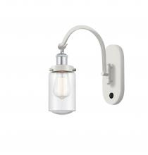 Innovations Lighting 918-1W-WPC-G314 - Dover - 1 Light - 5 inch - White Polished Chrome - Adjustable Swing Arm