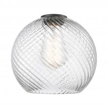 Innovations Lighting G1214-8 - Twisted Swirl Clear Glass