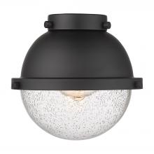 Innovations Lighting HFS-64-BK - Hampden 6" Seedy Glass