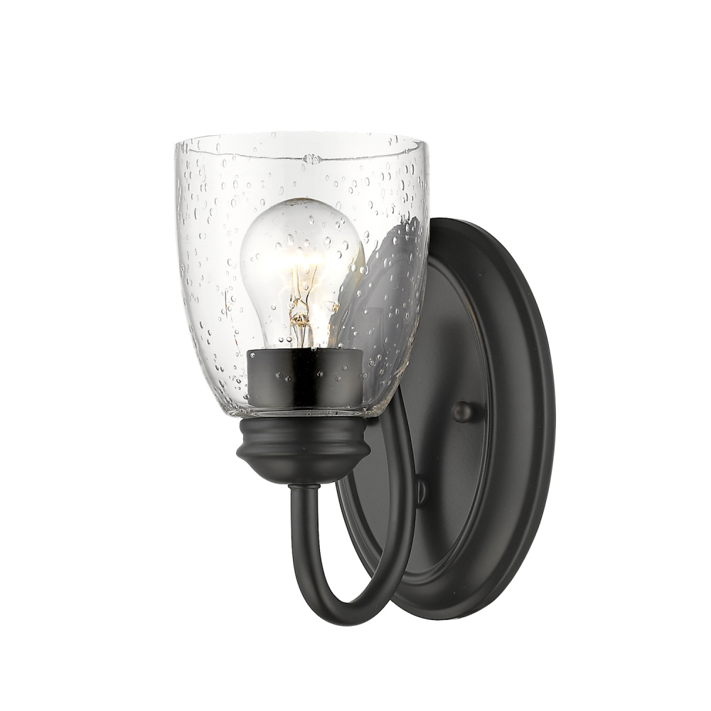 Golden Lighting Parrish 1-light Vanity in Matte Black