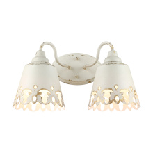 Golden 0883-BA2 AI - Wry Lighting Eloise 2-light Vanity in Antique Ivory