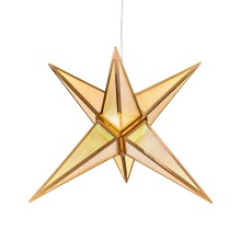 Golden 1555-30 RG - Ziva by Golden Lighting Spectrum Integrated LED 29in Pendant in Rose Gold