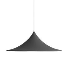 Golden 4741-20 SNB - Golden Lighting Vistara 1-light 20in Pendant in Sand Black