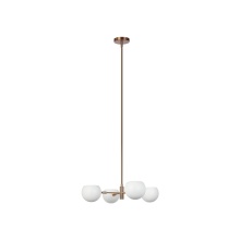 Matteo Lighting CX31704MWAG - Orb Pendant/Ceiling Mount