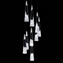 Modern Forms US Online PD-44403R-BK - Kilt Multilight Pendant Light