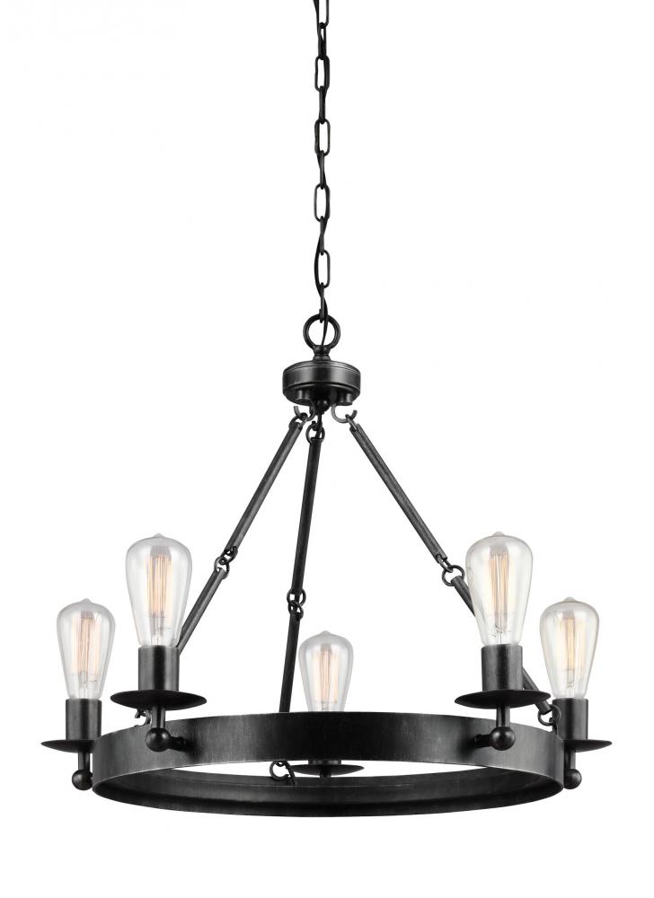 Ravenwood Manor Five Light Chandelier