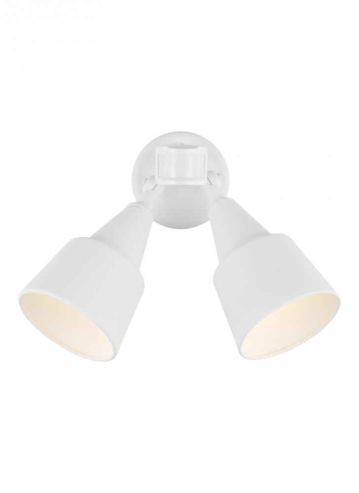 Two Light Flood with Photo and Motion Sensor
