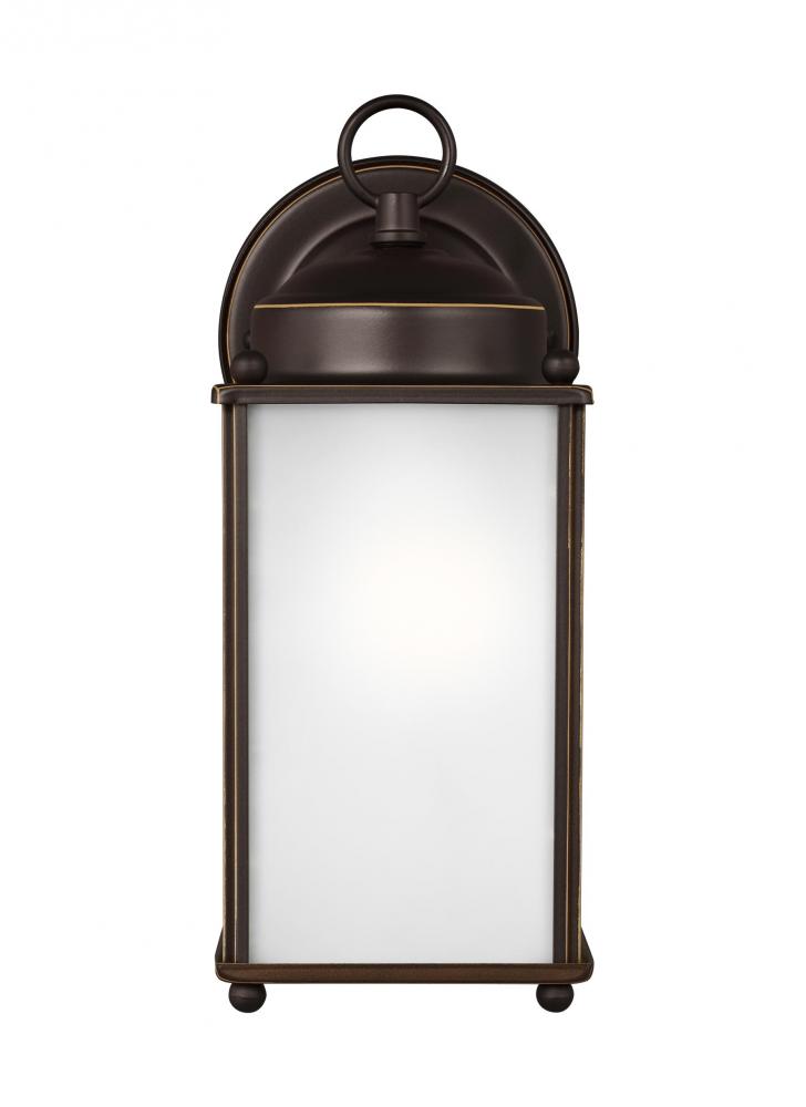 New Castle Large One Light Outdoor Wall Lantern