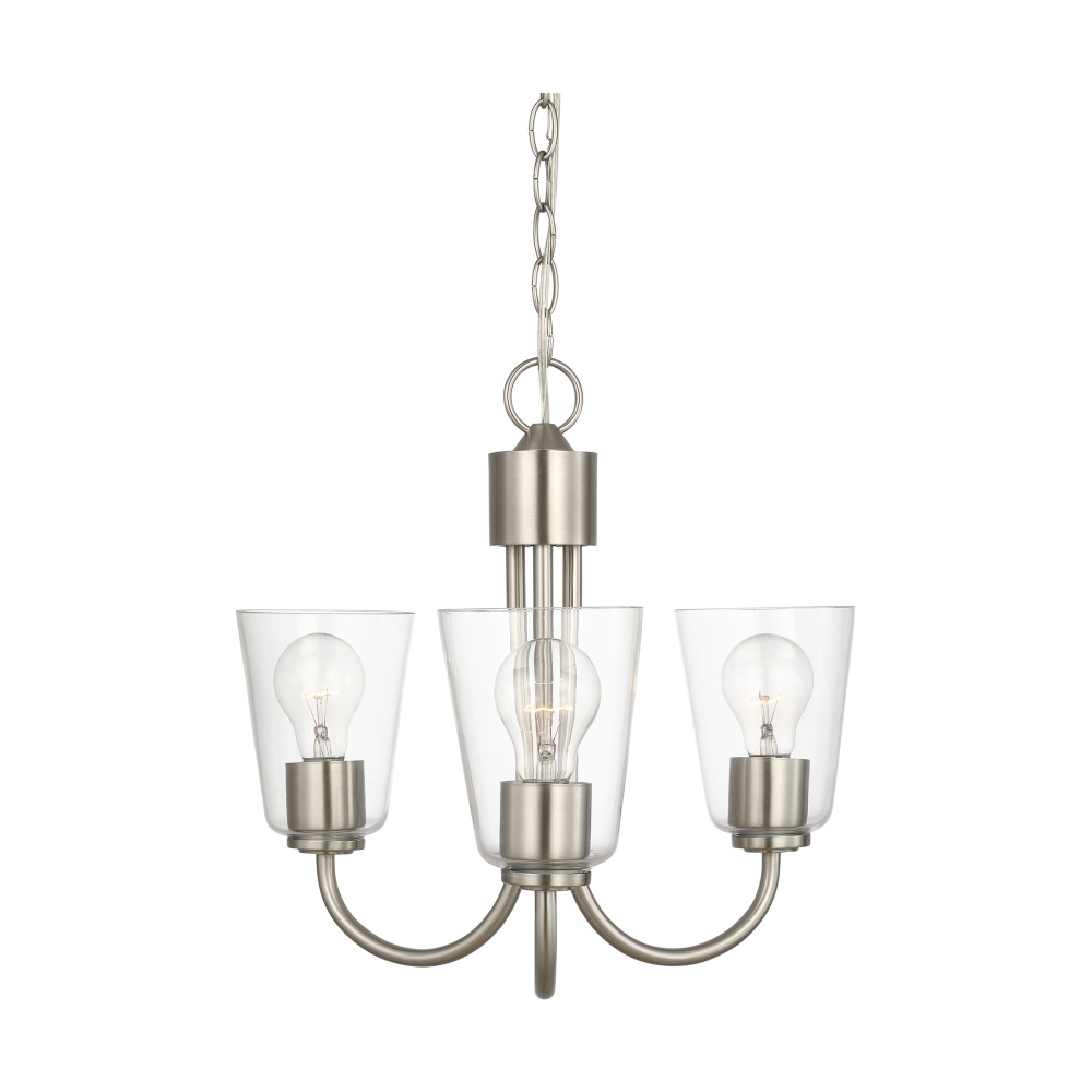 Miles Three Light Chandelier