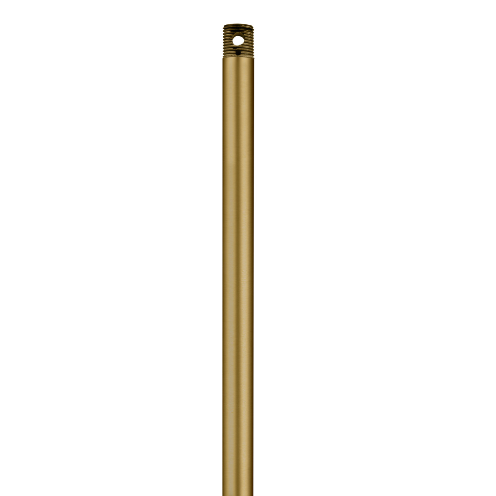48" Threaded Downrod - Burnished Brass