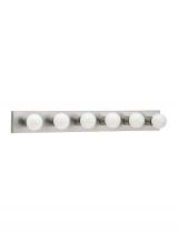 Generation Lighting 4739-98 - Center Stage Six Light Wall / Bath