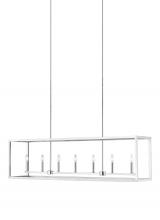 Generation Lighting 6634507-962 - Moffet Street Long Seven Light Island Pendant