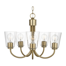 Generation Lighting GLC1145SB - Miles Five Light Chandelier