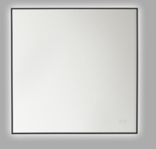 Generation Lighting MREL1440MBK - Cadre Square Mirror 30x30