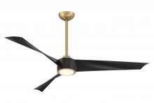 Minka-Aire F774L-LBR/CL - Pike 56" LED Ceiling Fan
