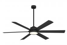Minka-Aire F897L-CL - Cairo 65" LED Smart Indoor/Outdoor Ceiling Fan