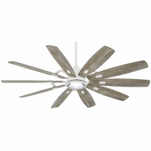 Minka-Aire F864L-WHF/SVG - Barn - 65" LED Smart Ceiling Fan