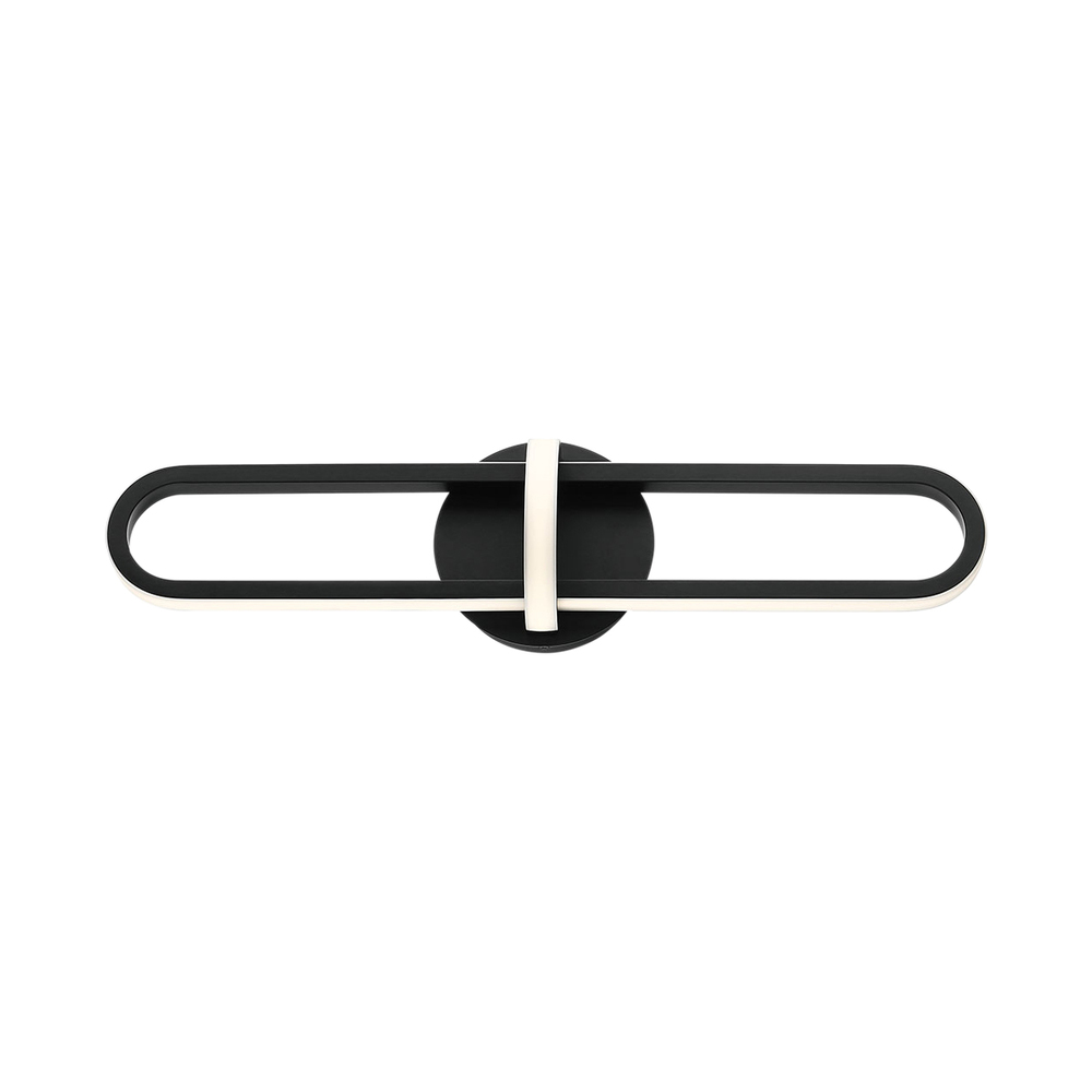 BOTTON,WALL SCONCE,LED,SML,BLK