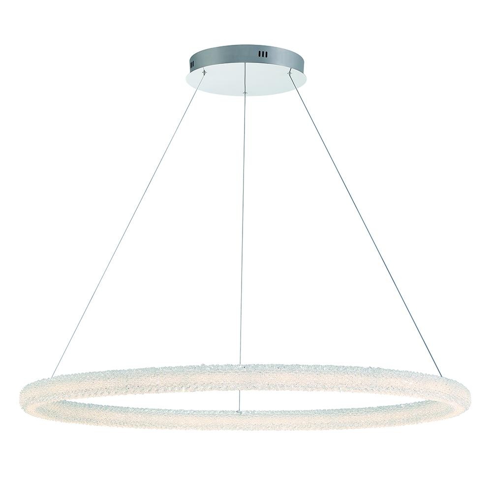 SASSI,48IN RING CHANDELIER,CHR