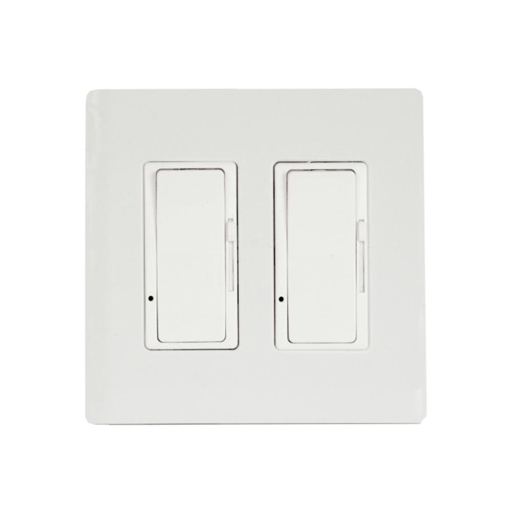 TWO, 0-10V DIMMER,WHITE