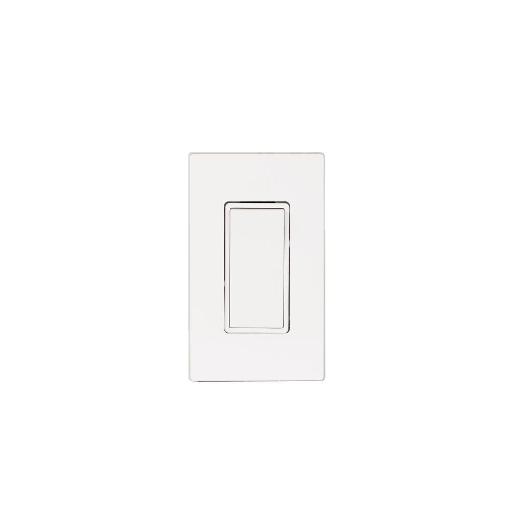 1 SINGLE, ON/OFF SWITCH, WHITE