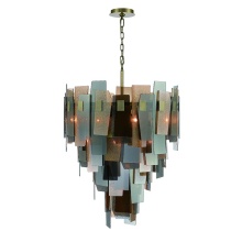 Eurofase 43876-013 - COCOLINA,19LT CHANDELIER,BRA