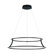 Eurofase 43886-012 - CADOUX,LG LED CHANDELIER,BLK