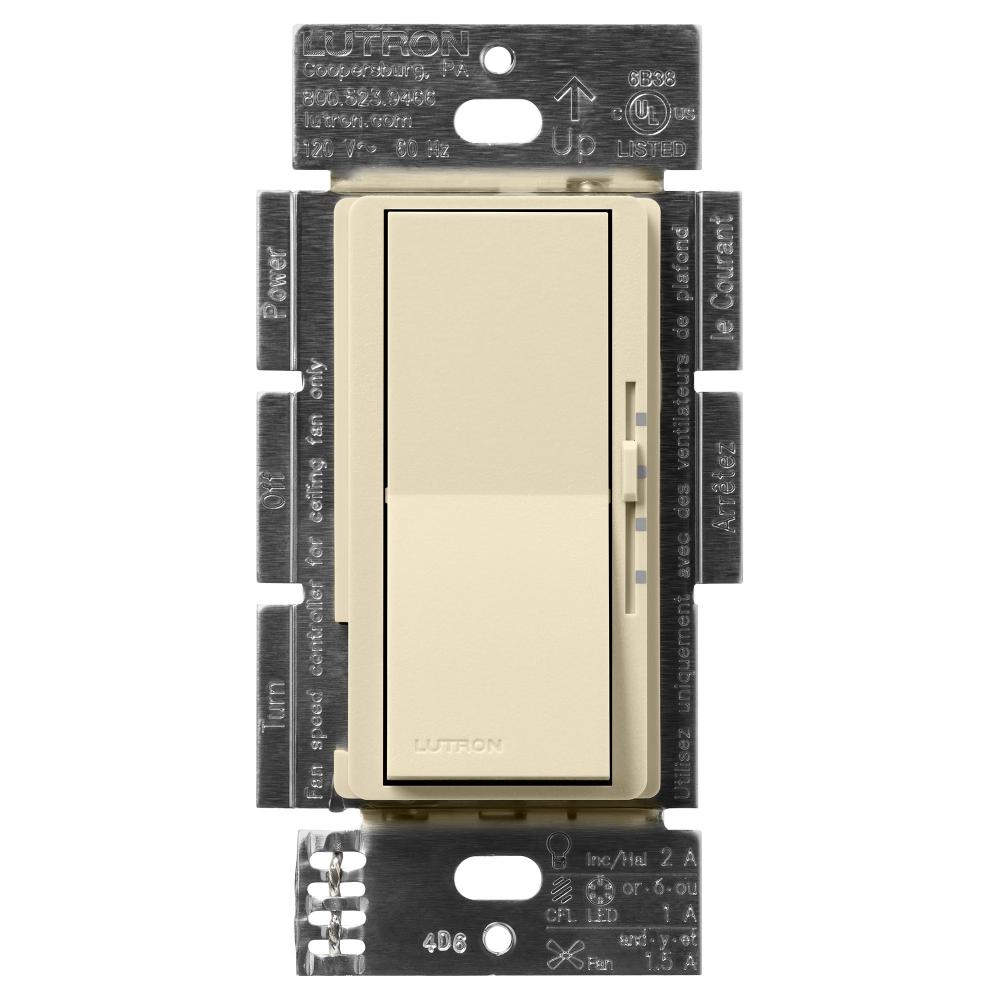 DIVA 3-SPEED LIGHT/FAN SW SATIN COLOR SD